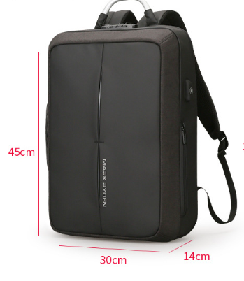 Anti-Theft Business Laptop Backpack | Large Capacity Secure Travel Backpack with Password Lock