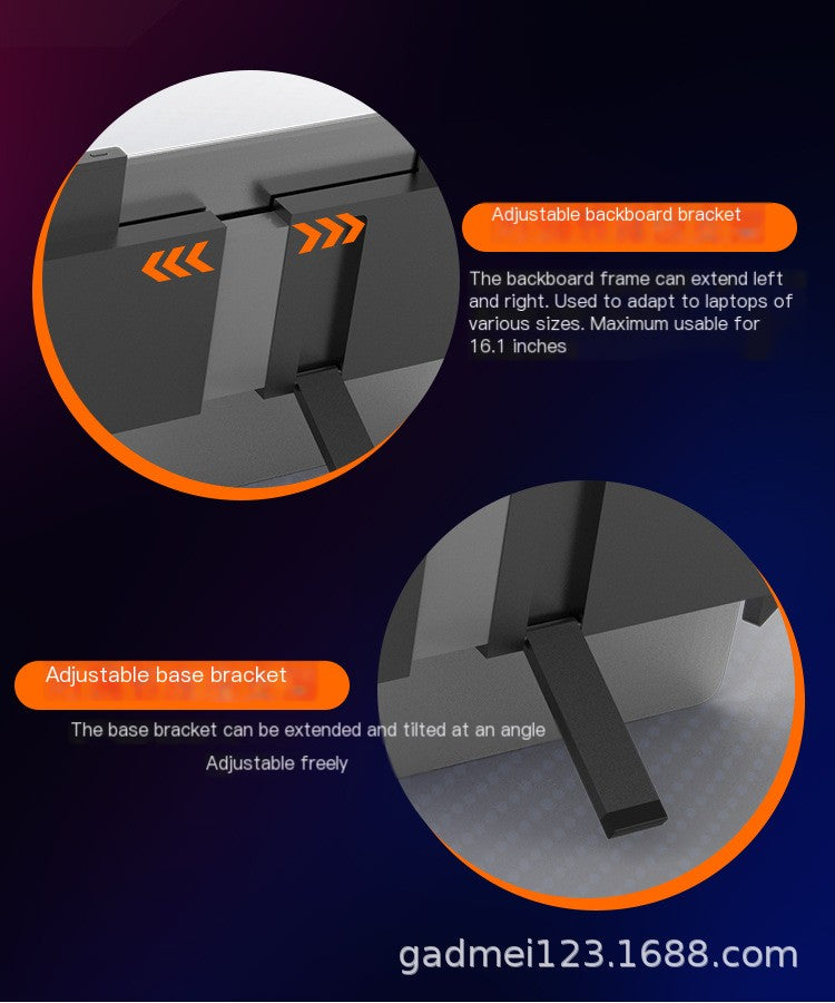 14-Inch Dual Screen Portable Monitor for Laptop | Foldable IPS Screen Extender for Multi-Tasking