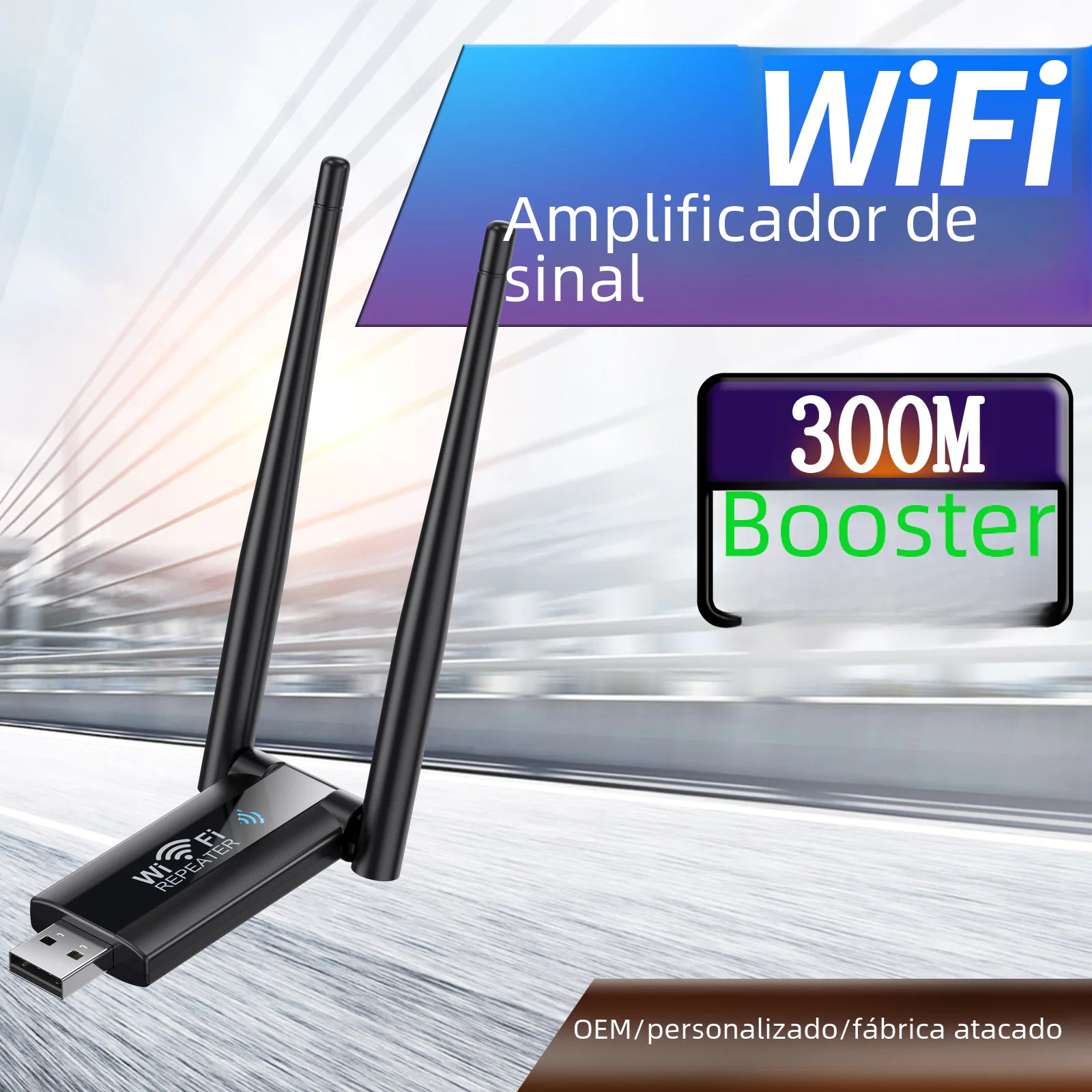 USB Wireless Repeater Router WiFi Signal Booster 300M