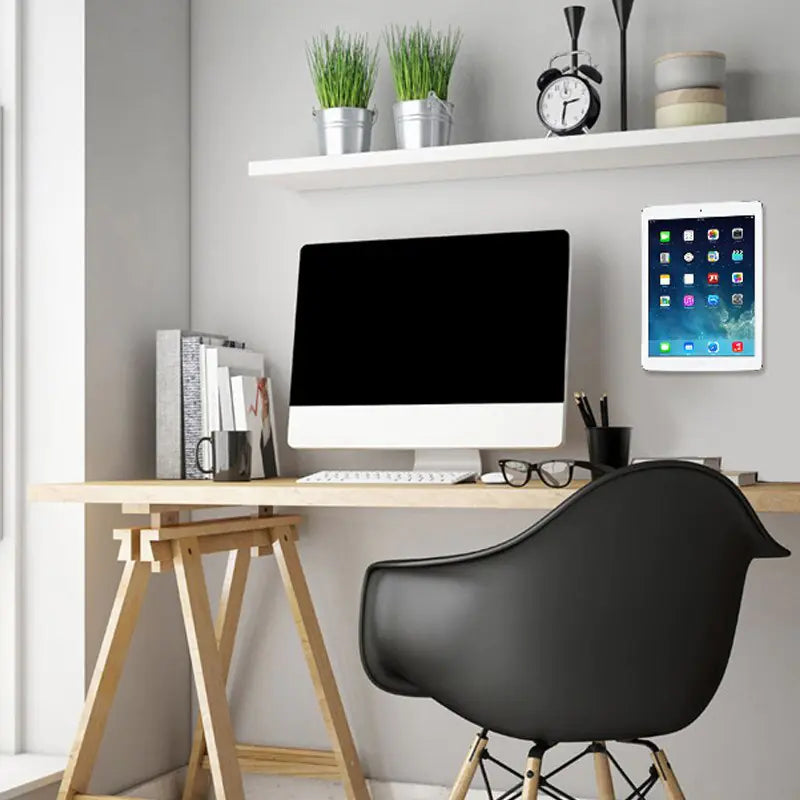 Magnetic Wall Mount for iPad Pro, iPad Air, and Phones | Universal Tablet and Phone Holder with Strong Magnetic Adhesion