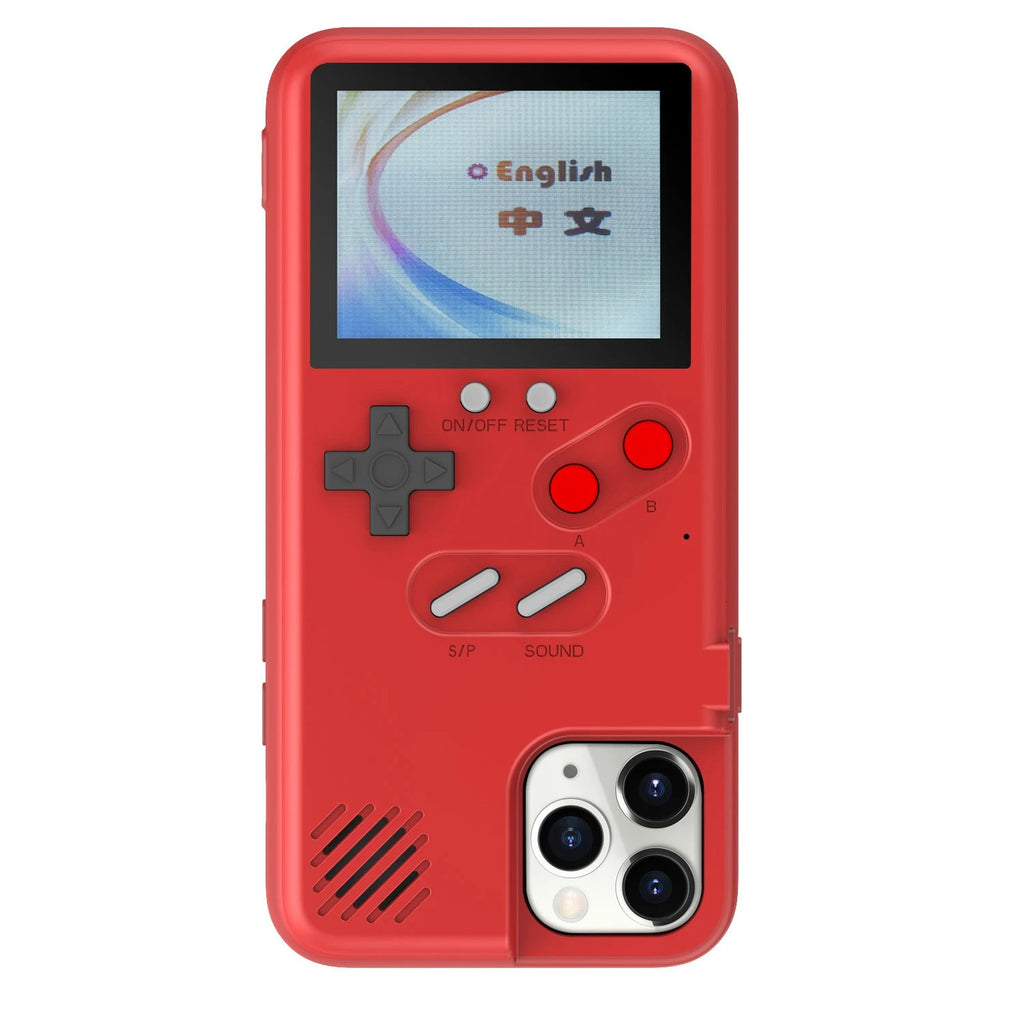 iPhone Retro Gameboy Case | Protective Phone Case with Built-In Classic Games