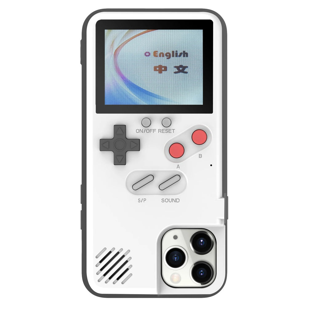 iPhone Retro Gameboy Case | Protective Phone Case with Built-In Classic Games
