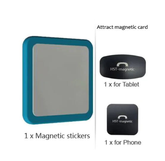 Magnetic Wall Mount for iPad Pro, iPad Air, and Phones | Universal Tablet and Phone Holder with Strong Magnetic Adhesion