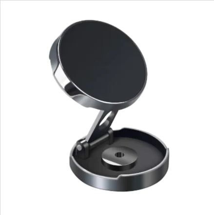Magnetic Rotating Car Phone Holder | Height-Adjustable Suction Cup Phone Mount for Car, Desk, and Home