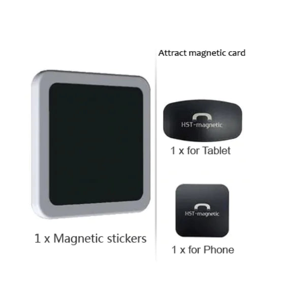 Magnetic Wall Mount for iPad Pro, iPad Air, and Phones | Universal Tablet and Phone Holder with Strong Magnetic Adhesion